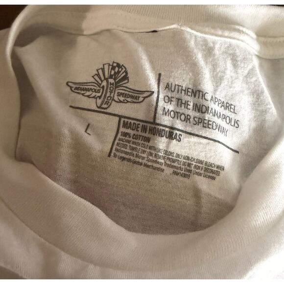 108th Indy 500 Gainbridge May 2024 T Shirt Sz L - Picture 3 of 4